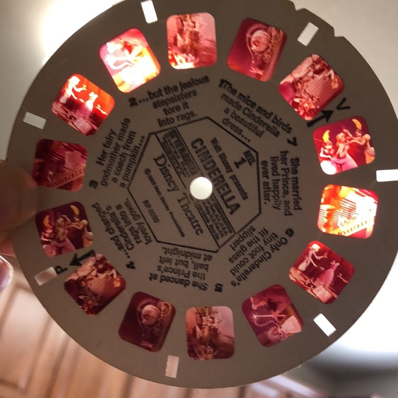 Rare Vintage Cinderella Disney View Master Reel 1969 - Picture 3 of 7